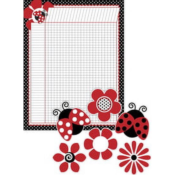 Barker Creek Just Dotty Incentive Chart and Accent Set - Set of 37 ...