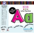 thumbnail image 1 of Barker Creek Letter Pop-Outs, 4 Inch, Neon, Set of 255, 1 of 4