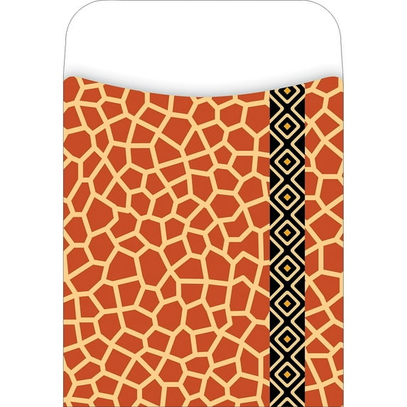 Barker Creek Library Pocket Giraffe Design 30/Pack LL1219