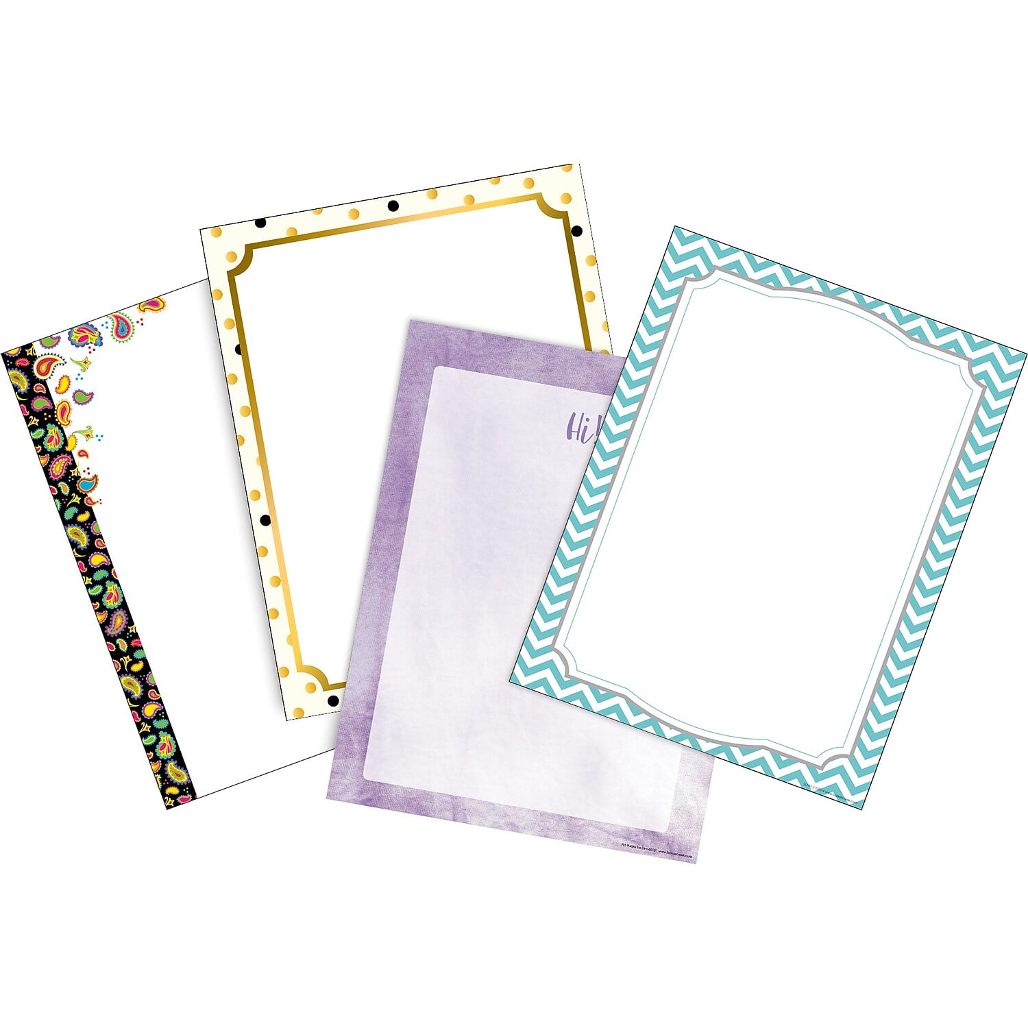 Barker Creek Now We're Stylin' Designer Computer Paper Set
