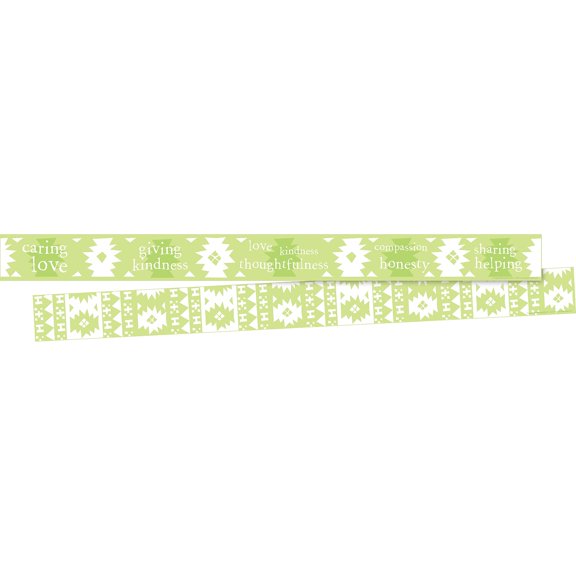 Barker Creek Thoughtfulness 35" x 3" Double-Sided Border 24/Pack BC4006
