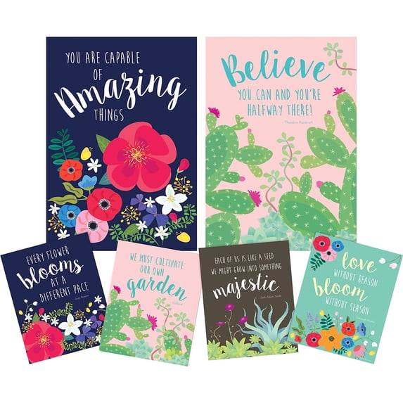 Barker Creek You Are Amazing Motivational Art Prints & Posters ̶ Set of ...