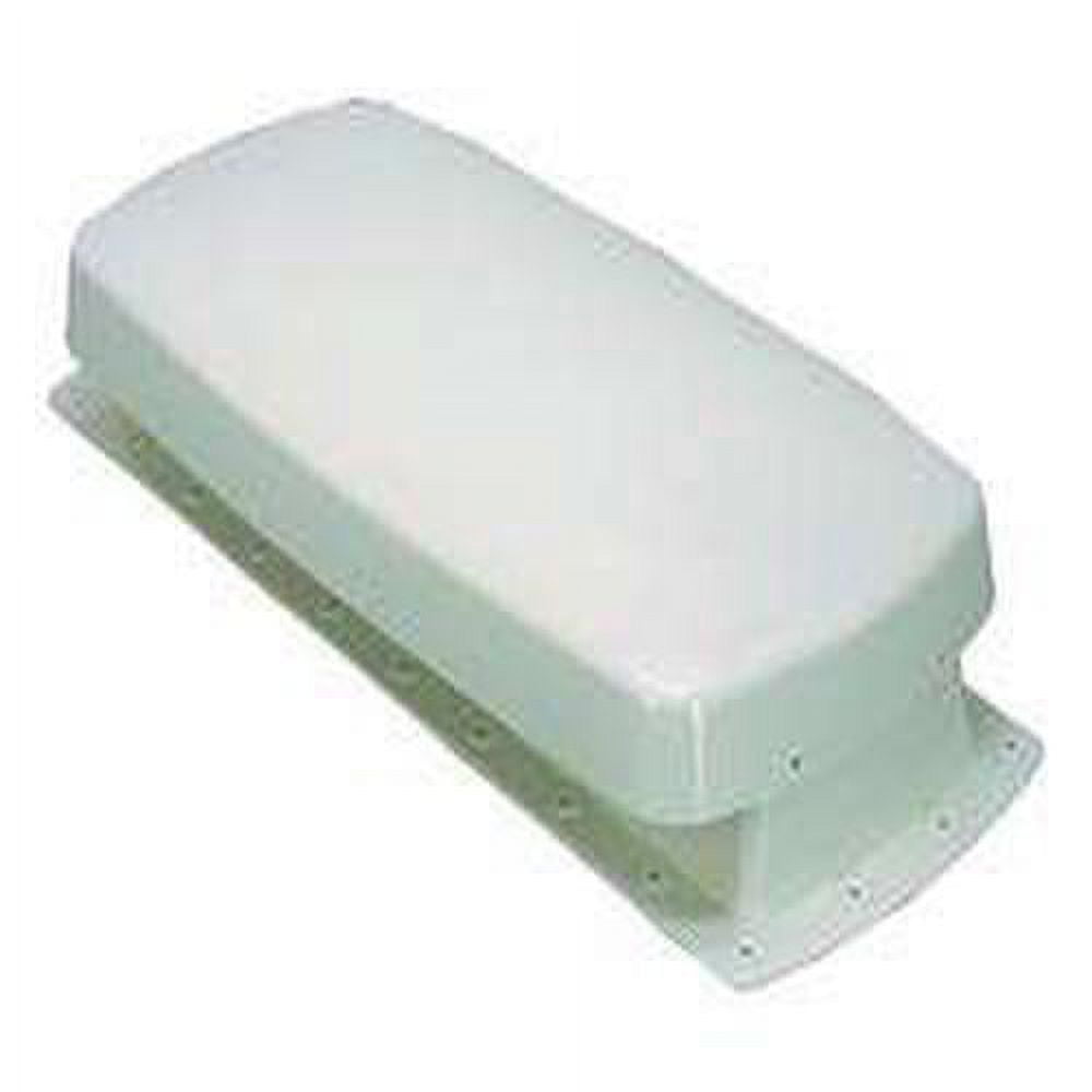 Barker Refrigerator Roof Vent Base Only Colonial White 12605