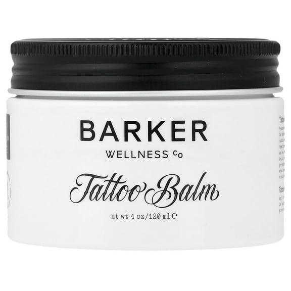 Barker Wellness Co Tattoo Balm, 4 oz (120 ml)
