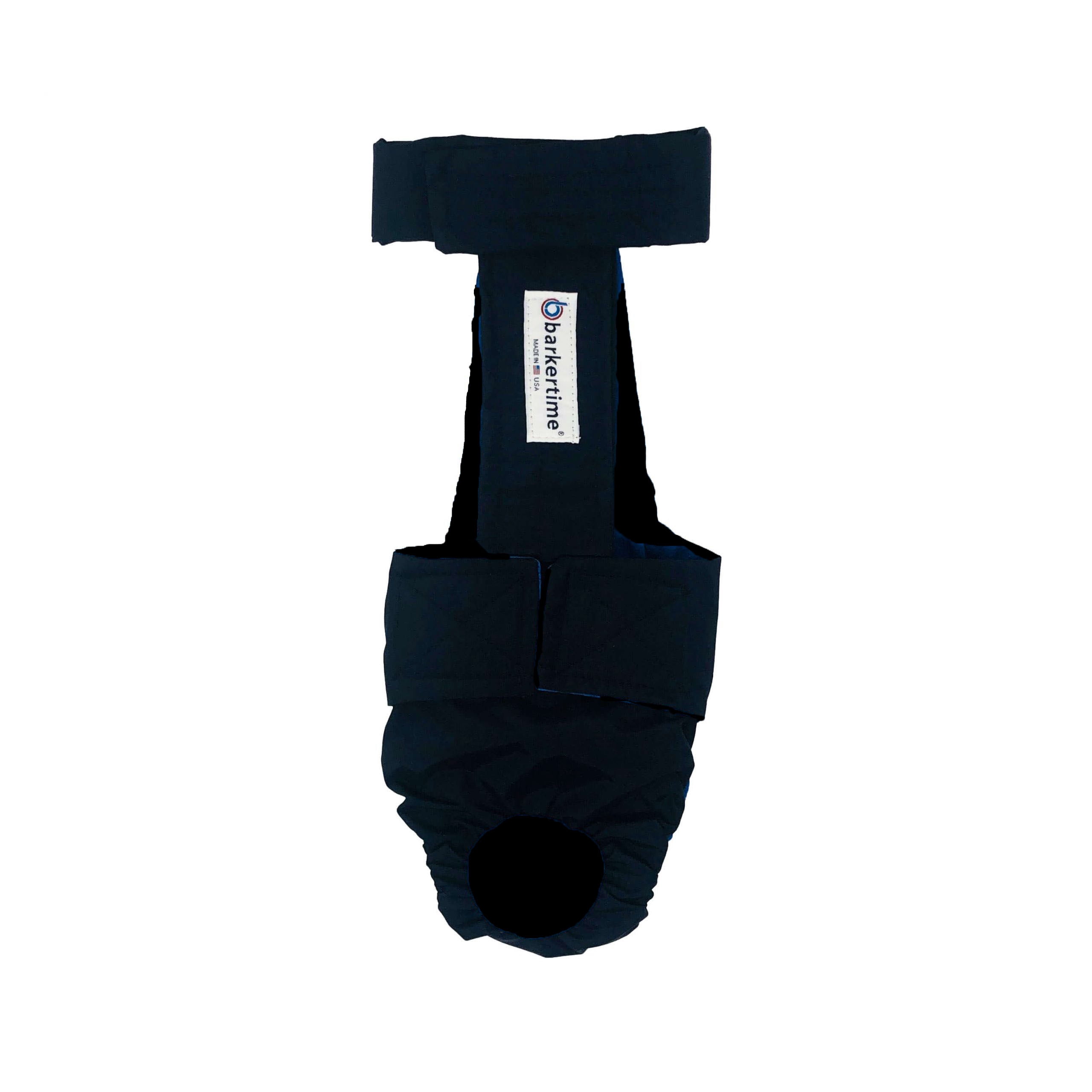 Barkertime Midnight Black Mystique Dog Diaper Overall