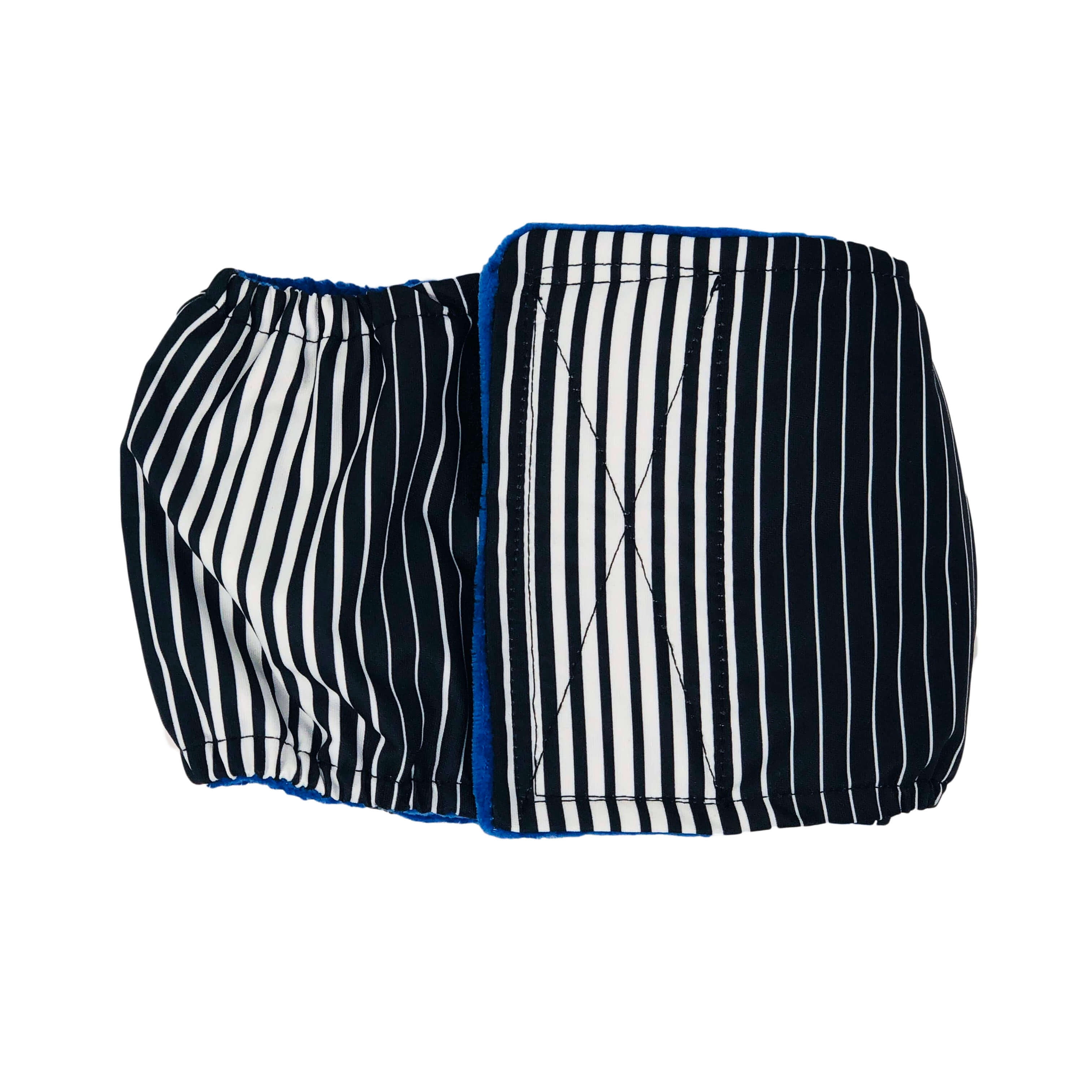 Barkertime Black Stripes Dog Belly Band Male Wrap
