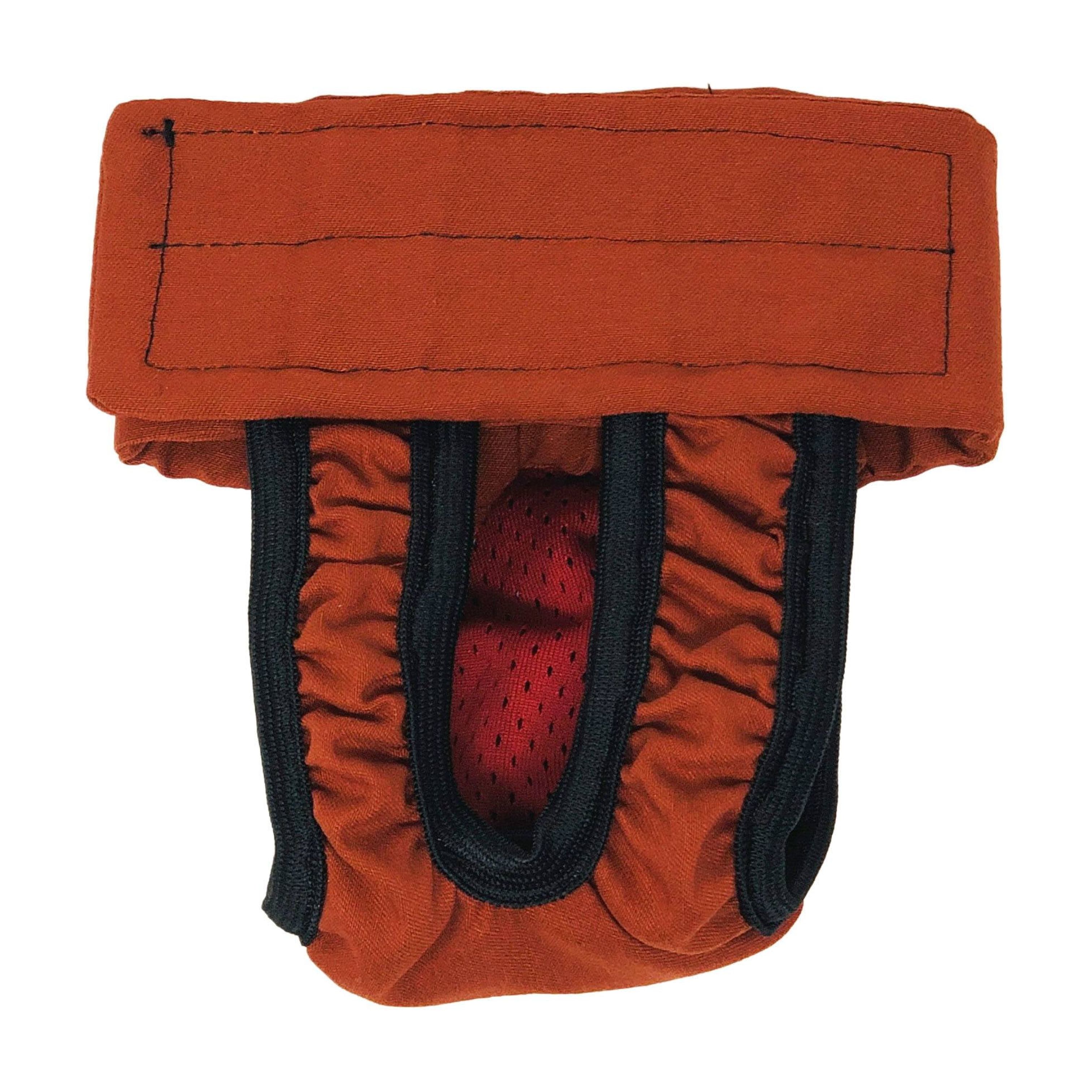 Barkertime Burnt Orange Dog Diaper Pull-up