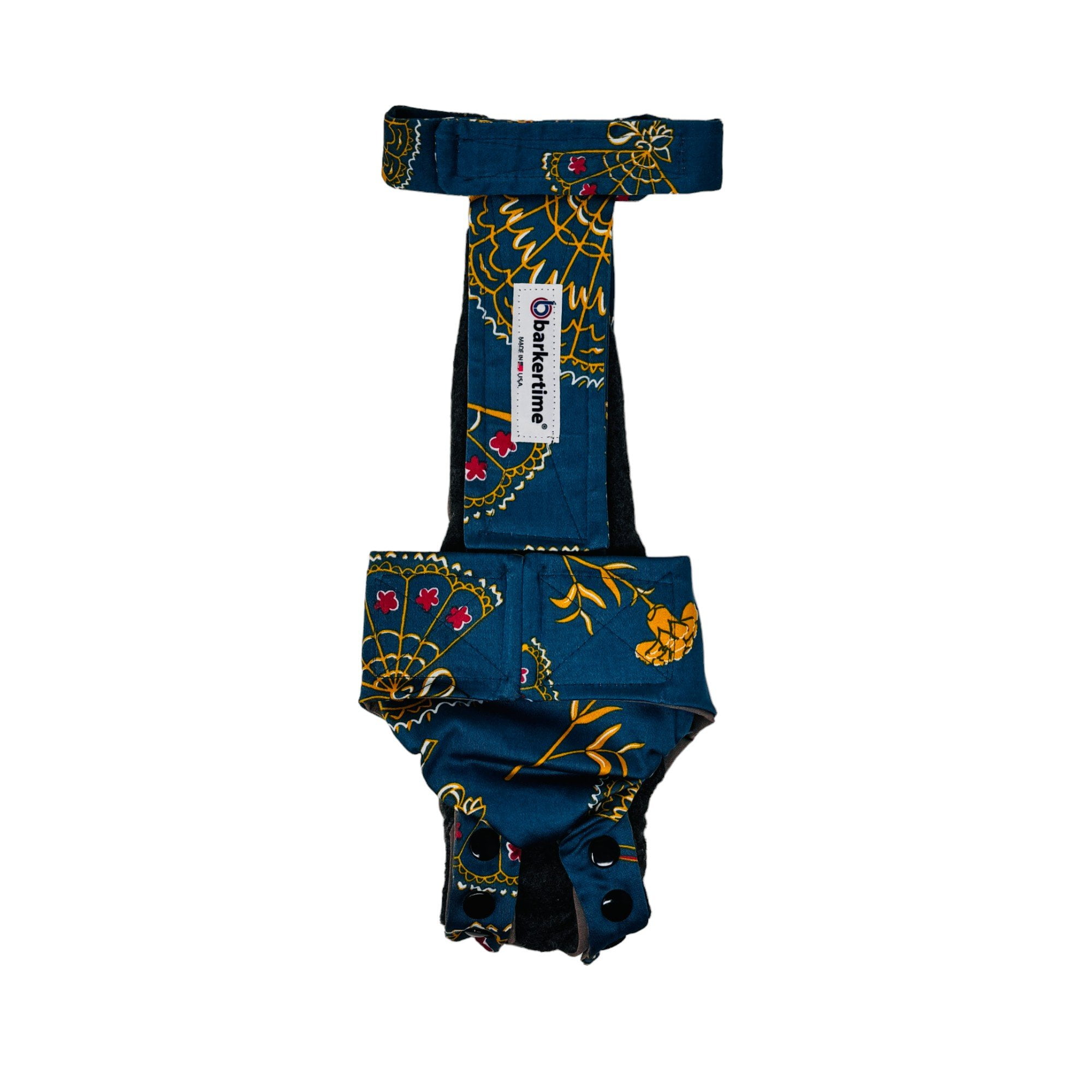 Barkertime Carnival Threads Dog Diaper Snappy Overall