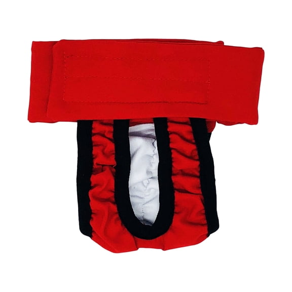 Barkertime Cherry Red Dog Diaper Pull-up