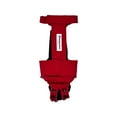 thumbnail image 1 of Barkertime Cherry Red Dog Diaper Snappy Overall, 1 of 9