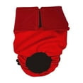 thumbnail image 1 of Barkertime Cherry Red Dog Diaper, 1 of 8