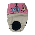 thumbnail image 1 of Barkertime Diddle diddle on Frosty Cream Dog Diaper, 1 of 6