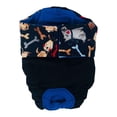 thumbnail image 1 of Barkertime Dogs and Bones on Black Waterproof Premium Dog Diaper - Made in USA, 1 of 6