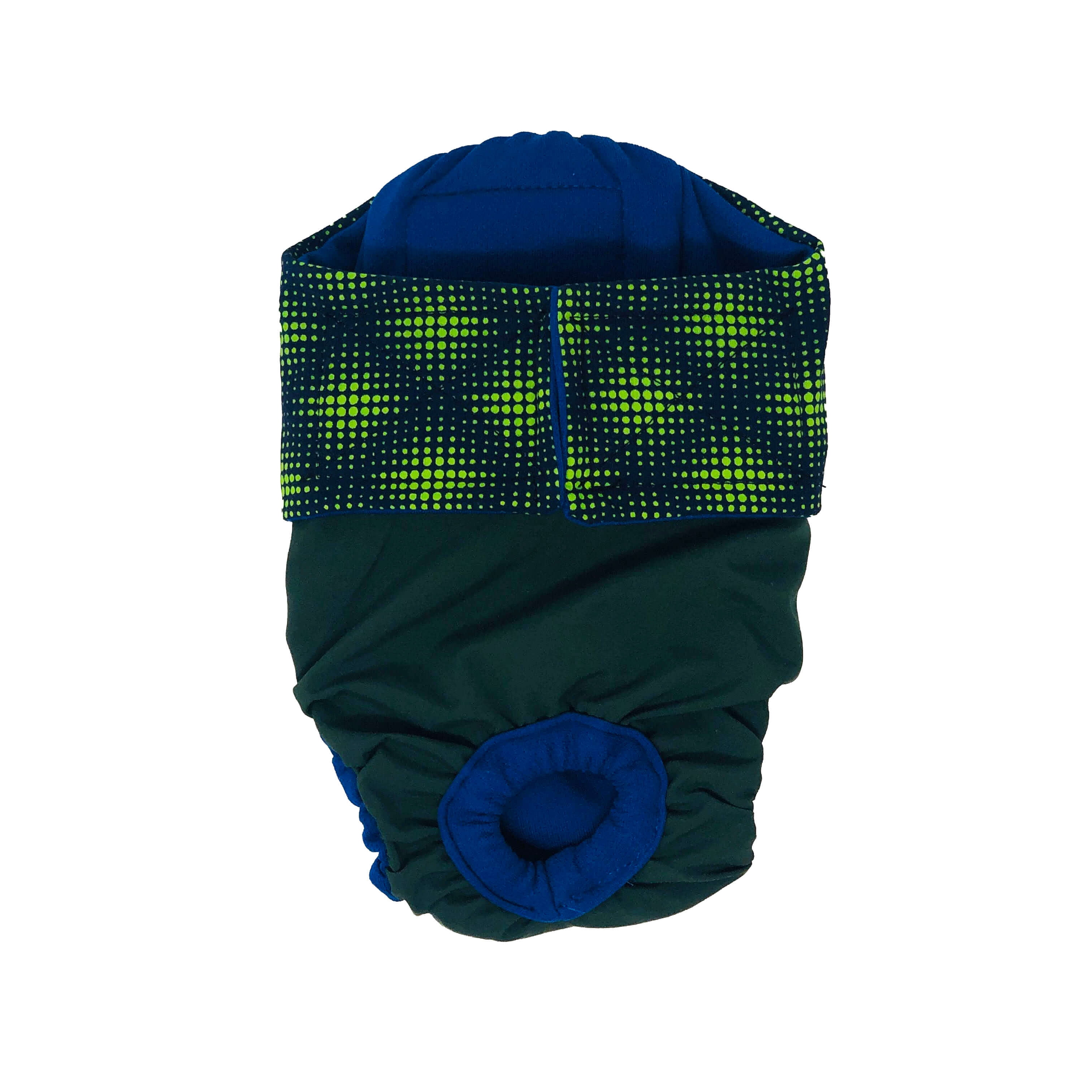 Barkertime Green Dots on Green Dog Diaper