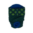 thumbnail image 1 of Barkertime Green Dots on Green Waterproof Premium Dog Diaper - Made in USA, 1 of 6