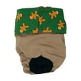 thumbnail image 1 of Barkertime Holiday Gingerbread on Brown Dog Diaper, 1 of 6