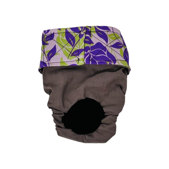 Barkertime Lavender Leaf Symphony Dog Diaper