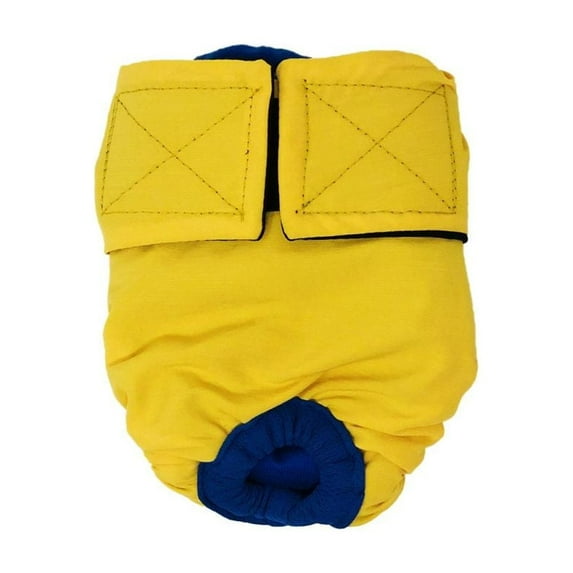Barkertime Neon Yellow Dog Diaper