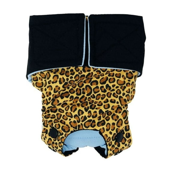 Barkertime Leopard Cat Diaper Snappy