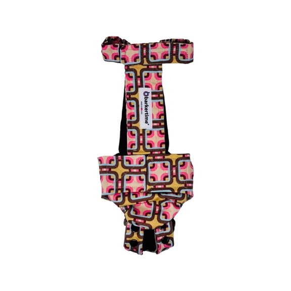 Barkertime Mid Century Pop Cat Diaper Snappy Overall