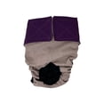 thumbnail image 1 of Barkertime Regal Purple on Beige Dog Diaper, 1 of 6