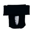 thumbnail image 1 of Barkertime Solid Black Washable Cat Diaper Pull-up - Made in USA, 1 of 9