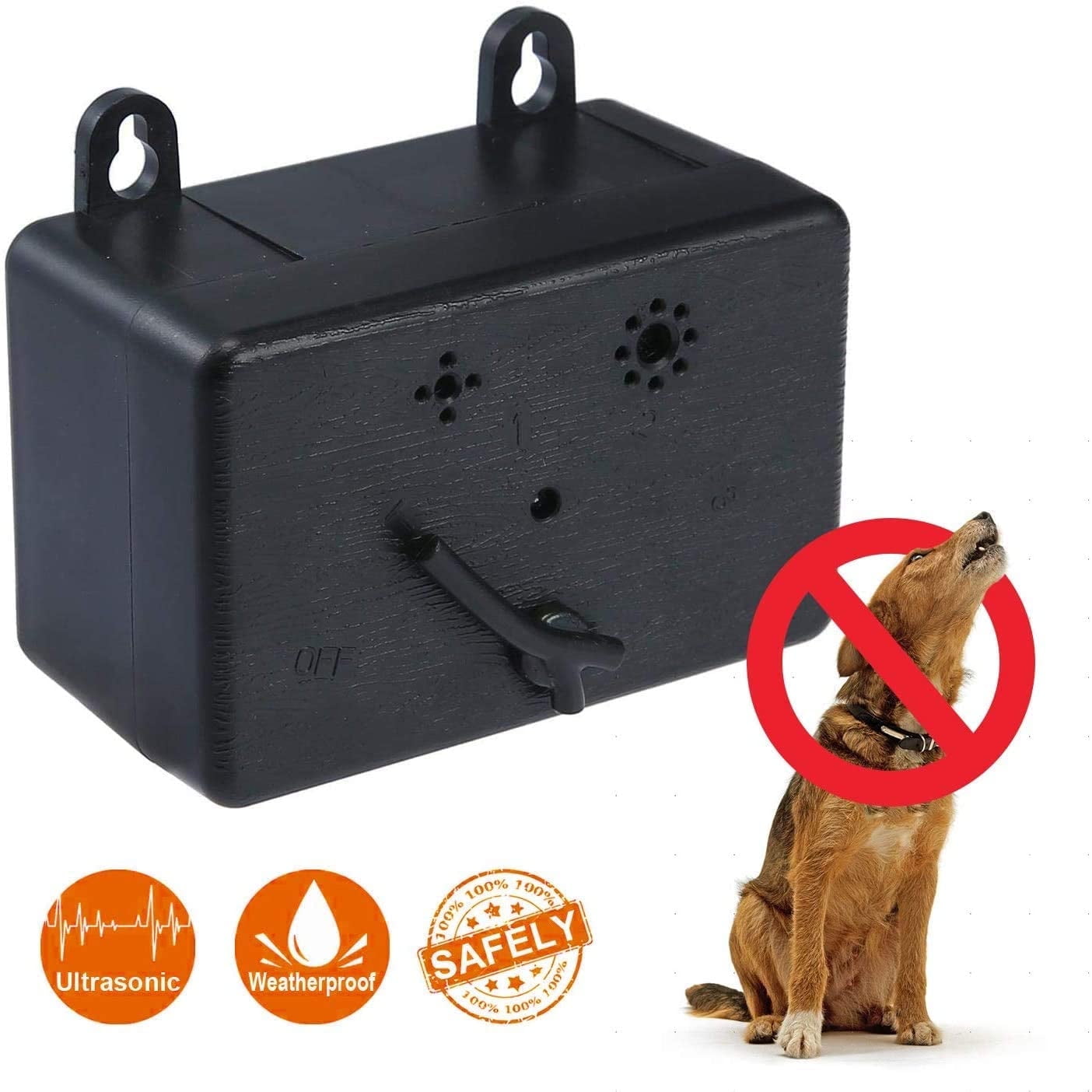 Barking Box Anti Barking Device for Dogs 50 Ft - 3 Levels Barking Box Anti Barking Device for Dogs 50 Ft - 3 Levels