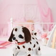 thumbnail image 1 of Barking Walking Dog Toy Wagging Tail Interactive Electronic Companion Animal That Appears Cute Playful Brings Infinite Joy for Kids Toddlers, 17 cmx13 cmx11 cm, Brown, 1 of 8