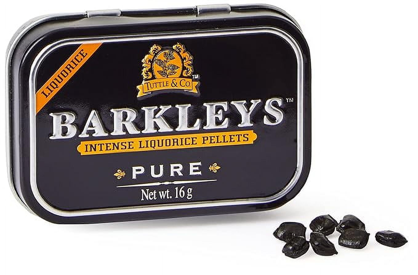 ＊licorise＊ Barkleys Liquorice Licorice Pure Intense, 1 x Tin with 16g