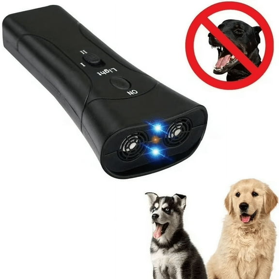 Barks No More Dog Training Device & Bark Deterrent - Stop Barking Without Hurting Your Pet - Just Point & Press!, Black
