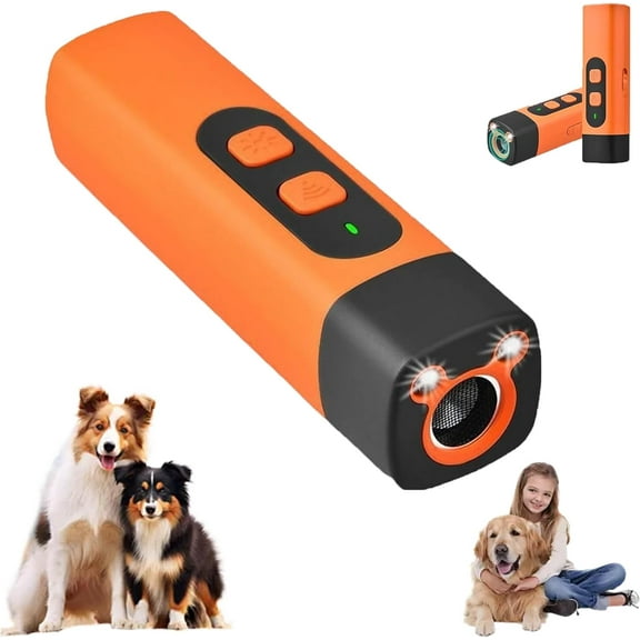 Barkshield for Dogs, 2025 Upgraded Bark Shield Pro with Led Flashlight Portable, for Large/Aggressive Dogs 35ft/10m Range, for Training to Improve Bad Behavior