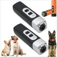 thumbnail image 1 of The Barkshield Pro, Bark Shield Anti Barking Device for Dogs, Dog Bark Deterrent Device with LED Flashlight, Suitable for Training to Improve Bad Behavior (Black*2), 1 of 8