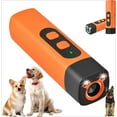 thumbnail image 1 of The Barkshield Pro, Bark Shield Anti Barking Device for Dogs, Dog Bark Deterrent Device with LED Flashlight, Suitable for Training to Improve Bad Behavior (Orange*1), 1 of 8