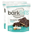 thumbnail image 1 of Barkthins Coconut dark chocolate thins bundle of 2 bags 4.7 Oz., 1 of 5