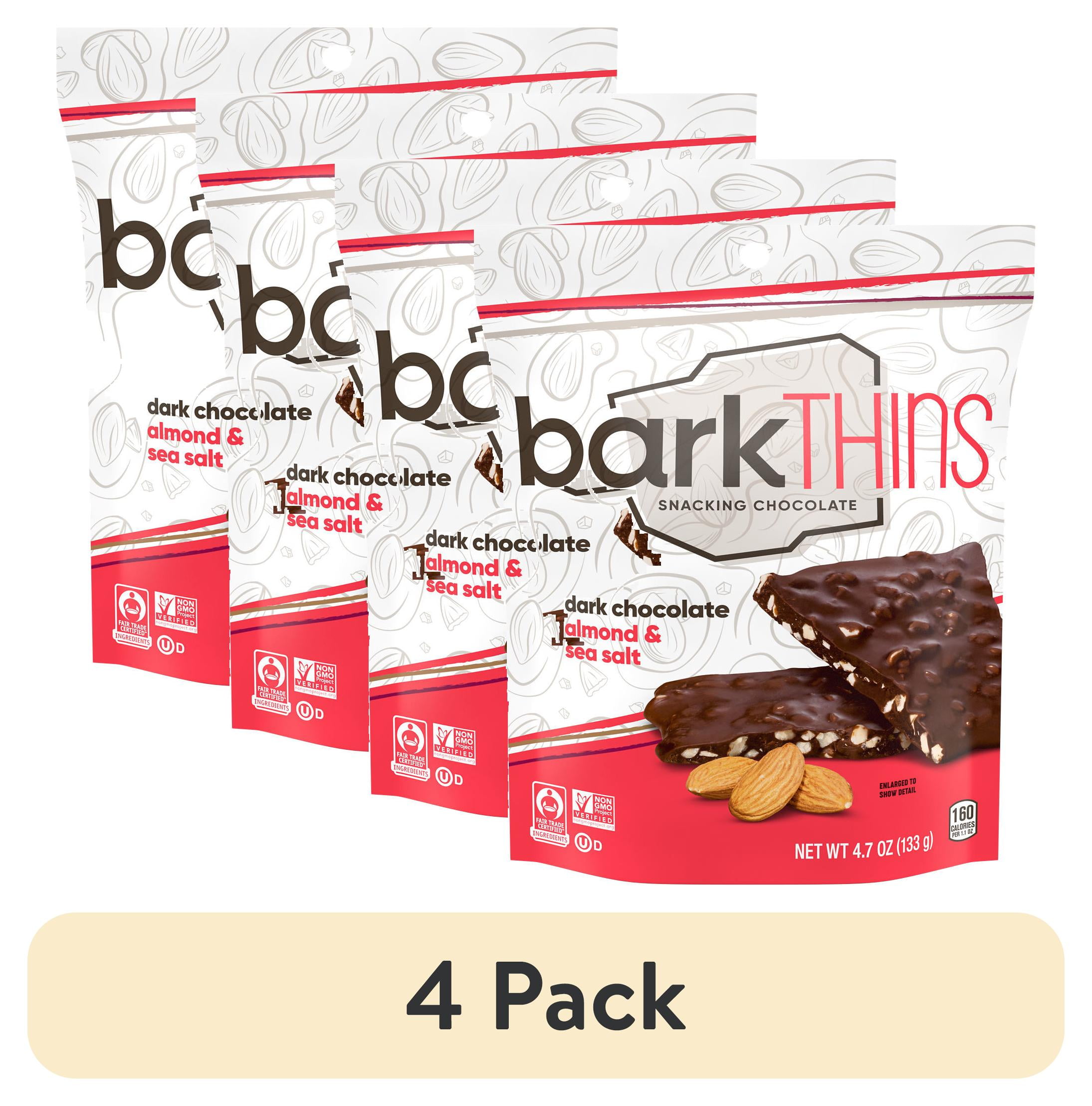 Order Barkthins Snacking Chocolate, Dark Chocolate Almond & Sea