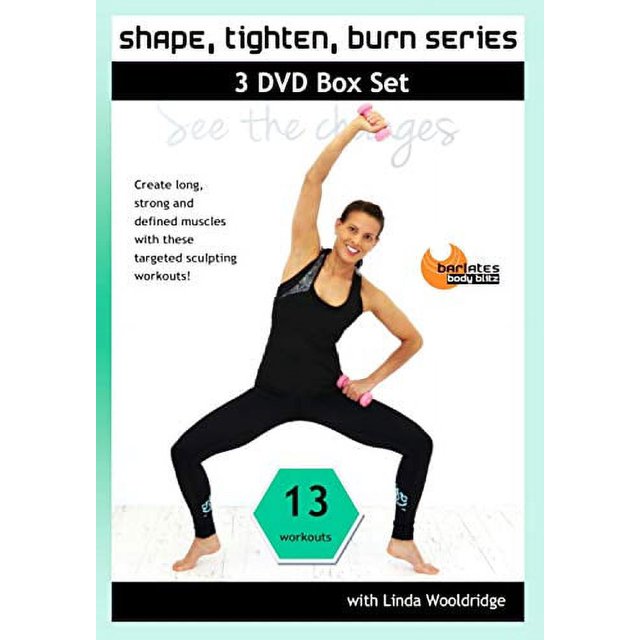 Barlates Shape, Tighten, Burn 13 Workouts on 3 DVDs [DVD]