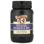 Barlean's Evening Primrose Oil Softgels with Gamma-Linolenic Acid (GLA) - Non-GMO, Gluten-Free (120)