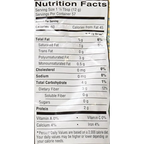 Barlean's Flax Chia Coconut Blend Edible Seeds 24 oz Bag