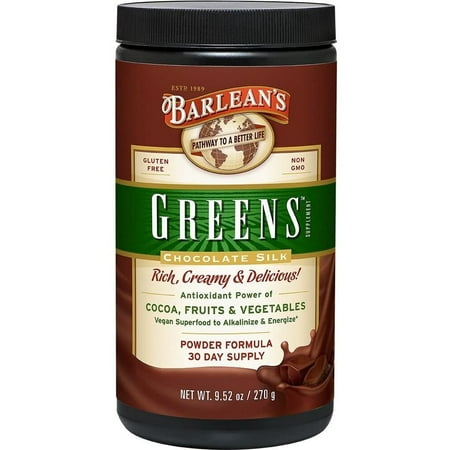 Barlean's Greens - Chocolate Silk 9.52 oz