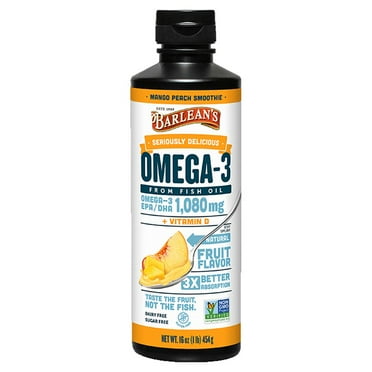 Barlean's Seriously Delicious, Omega-3 Fish Oil, Omegas and Fish Oil