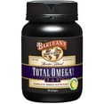 Barlean's Total Omega 3 6 9 Fish Oil Supplement Softgels Blended with