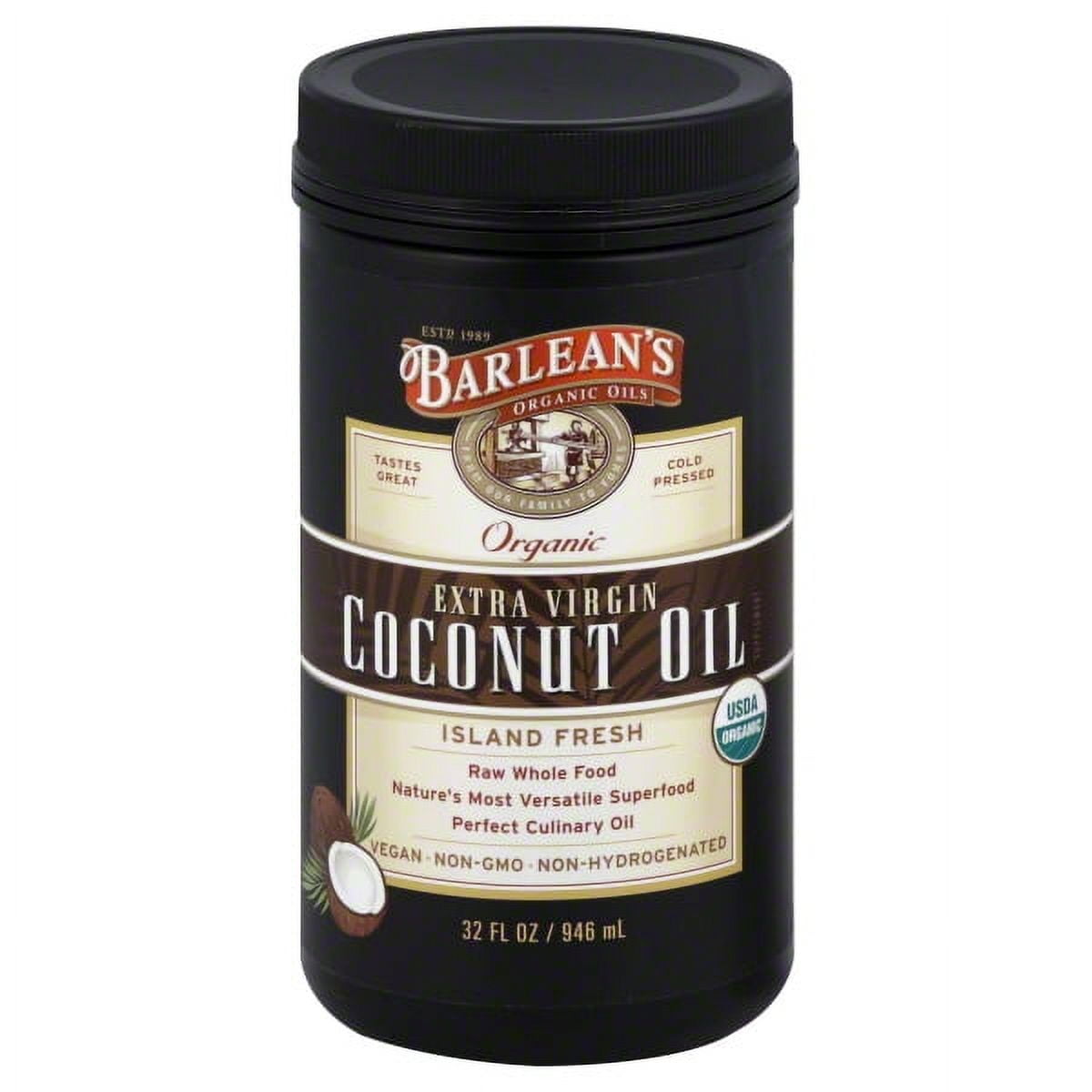 Barleans Organic Oils Barleans  Coconut Oil, 32 oz
