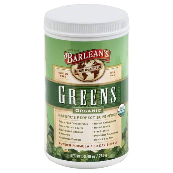 Barleans Organic Oils Barleans Greens, 8.46 oz