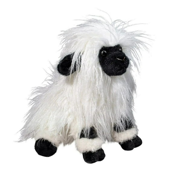 Barley 10" Blacknose Sheep Lamb Douglas Stuffed Animal Cuddle Toy Suffolk Black