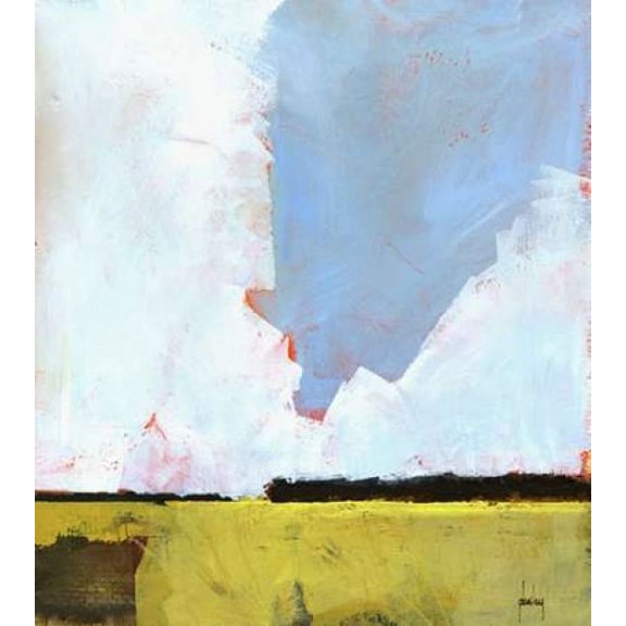Barley Field Poster Print by Paul Bailey (12 x 12)