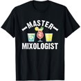 Barman Quote Master Mixologist Bartending Alcohol Cocktail TShirt
