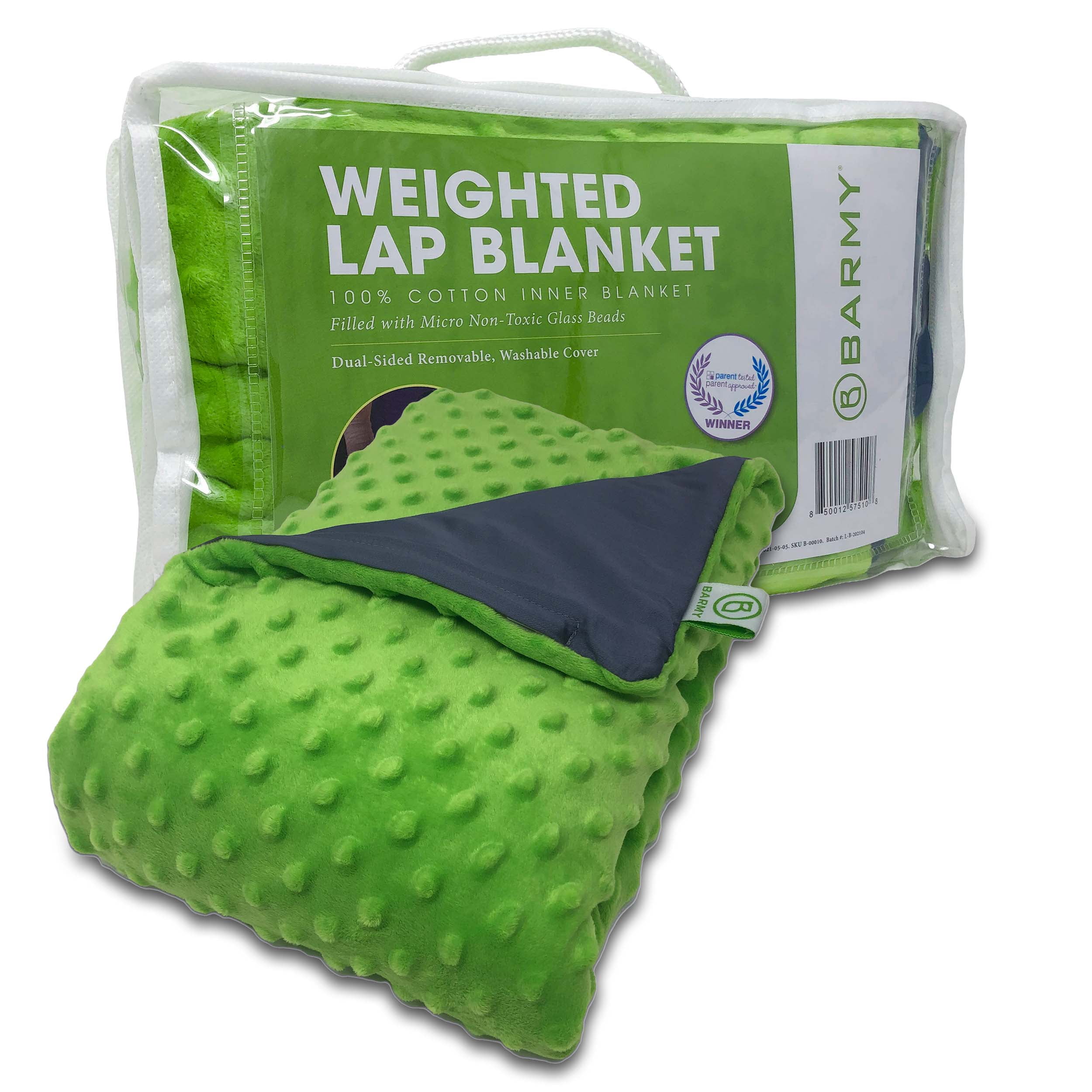 GRS Certified Heated And Weighted Lap Pad