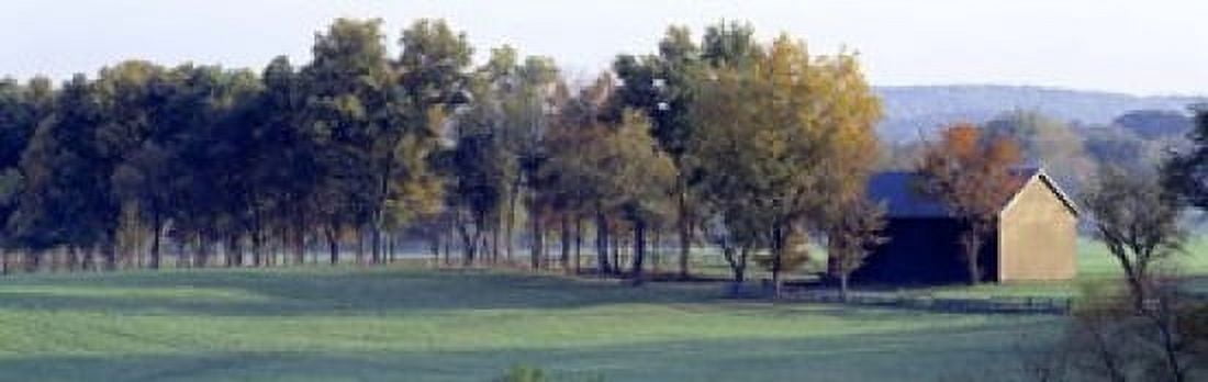 Barn Baltimore County MD USA Canvas Art - Panoramic Images (18 x 6)