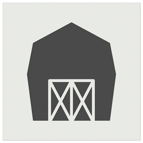 Barn Doodle DIY Cookie Wall Craft Stencil - 5.5 Inch