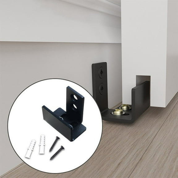 Barn Door Floor Guide Adjustable Stay Roller For Bottom Sliding Door